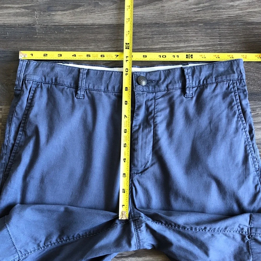 Faherty Mens Island Life Shorts Blue Grey 30 MBS2106-VNY 9”